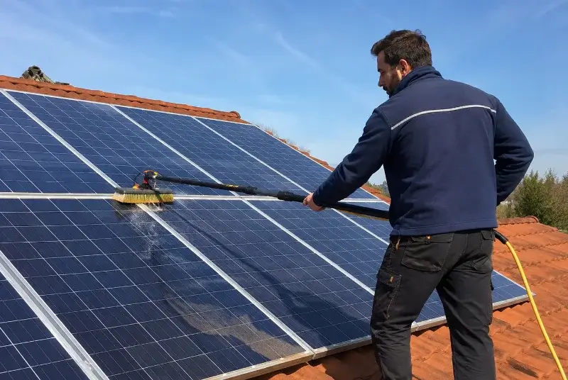 Nettoyage et entretien de panneaux solaires à Francheleins