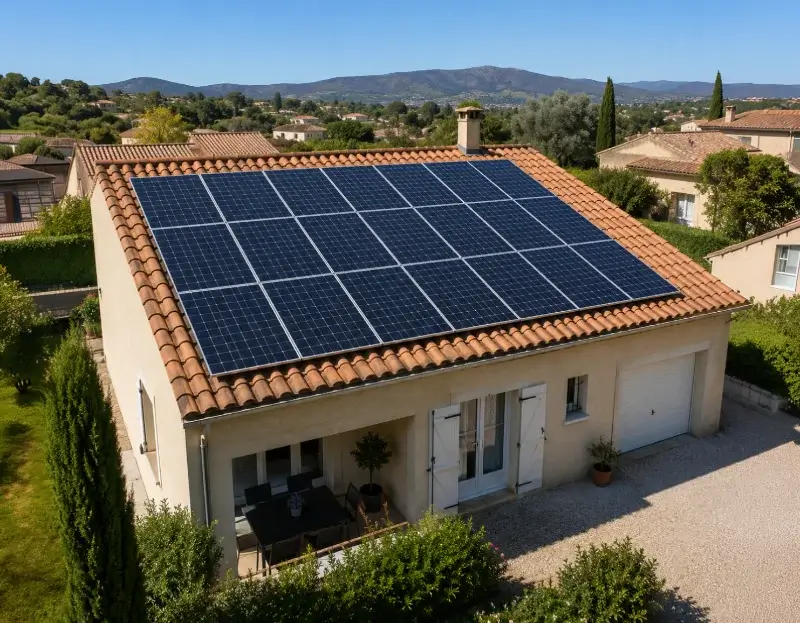 Prime à l'autoconsommation panneaux solaires Francheleins — aide financière de l'État
